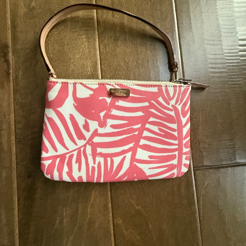 Kate Spade Grant Street Lolly Grainy Vinyl Wristlet